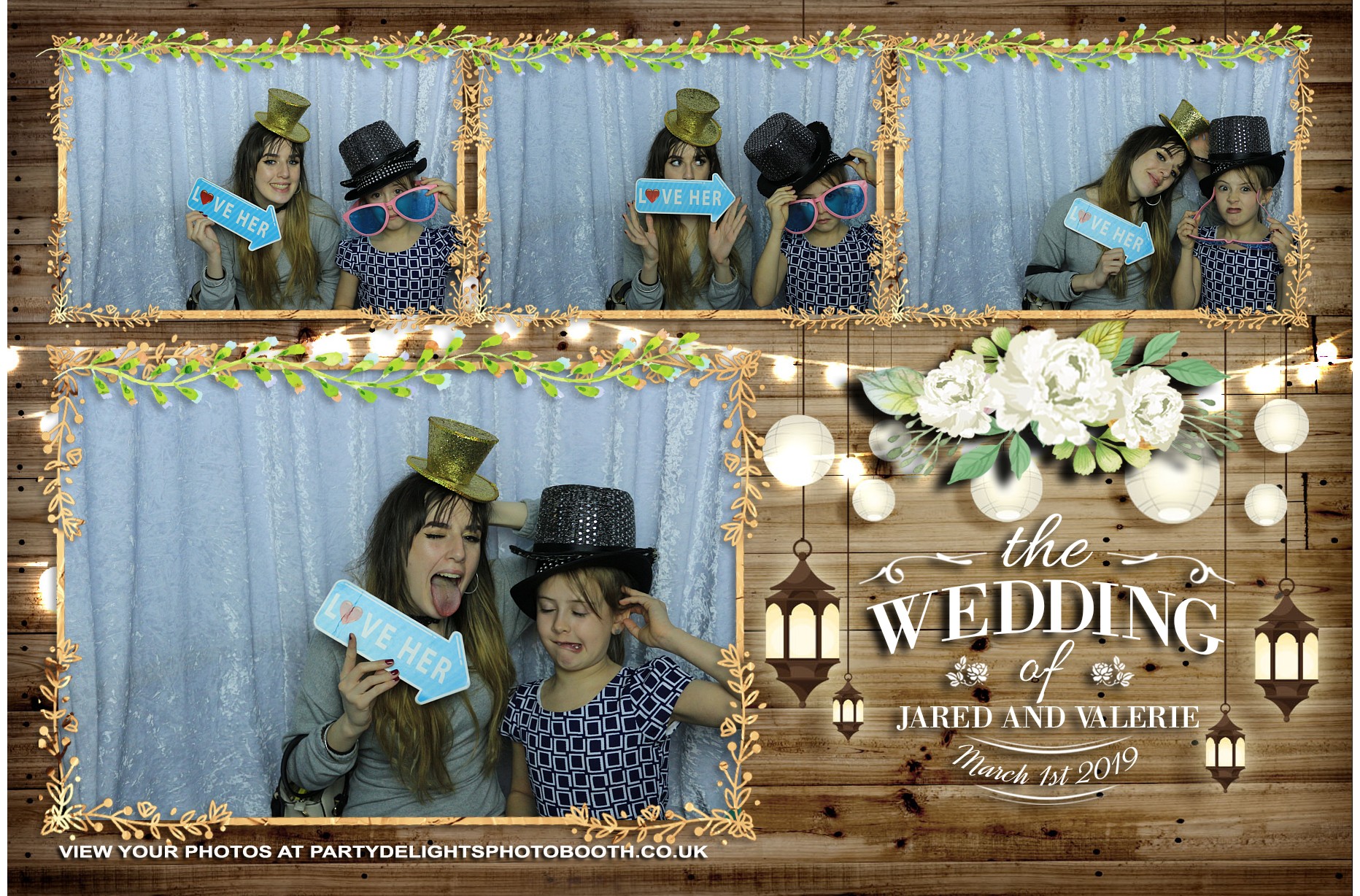 Jared and Valerie’s Wedding - Prints | View more photos from the event at gallery.partydelightsphotobooth.co.uk/u/PartyDelightsPhotoBooth/Jared-and-Valerie’s-Wedding-Prints